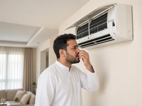 AC bad smell and musty smell