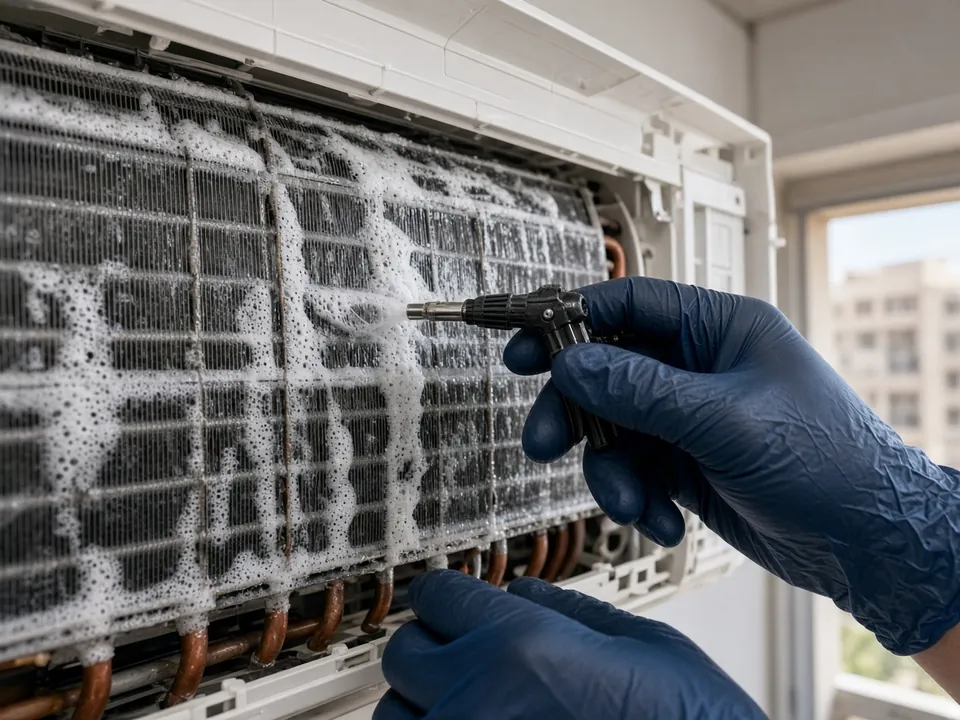 AC Coil Cleaning