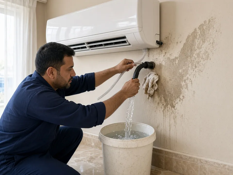 AC Drain Line Cleaning