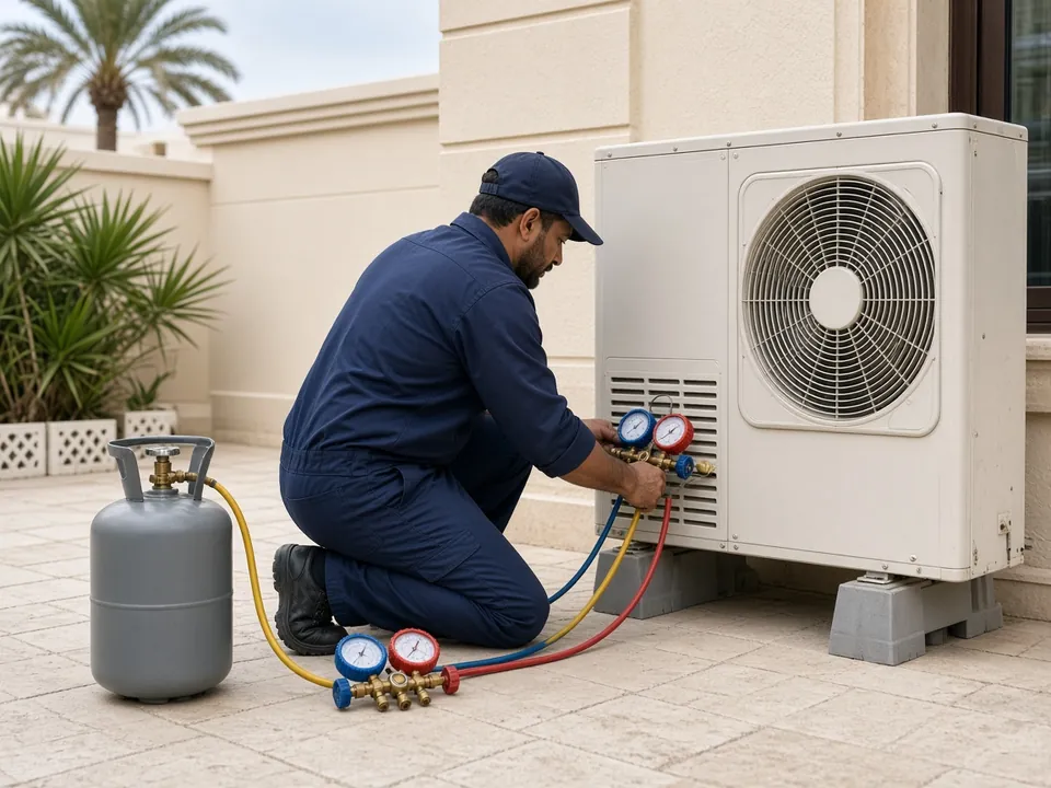 AC Gas Refill