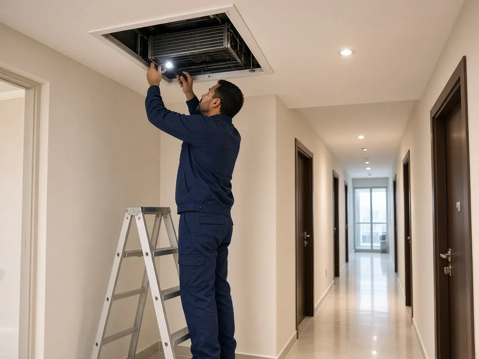 Split AC vs central AC cleaning